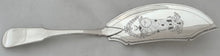 George III Scottish Silver Fish Slice. Edinburgh 1810 Robert Gray & Son. 3.9 troy ounces.