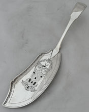 George III Scottish Silver Fish Slice. Edinburgh 1810 Robert Gray & Son. 3.9 troy ounces.