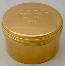 James Lindsay, 26th Earl of Crawford & 9th Earl of Balcarres Gold Plated Box. Thornhill, London, circa 1900.