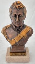 The Duke of Wellington 19th Century Bronzed and Gilt Metal Bust.