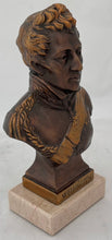 The Duke of Wellington 19th Century Bronzed and Gilt Metal Bust.