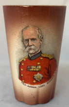 Field Marshal Frederick Sleigh Roberts VC, 1st Earl Roberts, Second Boer War Ceramic Portrait Beaker.
