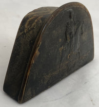 Napoleon Bonaparte Bicorn Hat Pressed Horn Snuff Box.