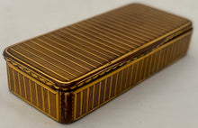 19th Century Gilt Metal Snuff Box.