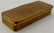 19th Century Gilt Metal Snuff Box.