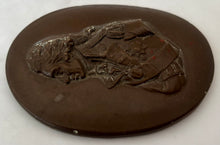Vice Admiral Lord Horatio Nelson 19th Century Portrait Profile Plaque, After John de Vaere.
