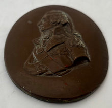 Vice Admiral Lord Horatio Nelson 19th Century Portrait Profile Plaque, After John de Vaere.
