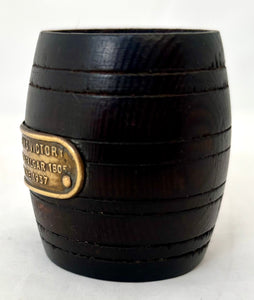 'From the Bowsprit of HMS Victory, Nelson's Flagship Trafalgar 1805', Barrel Match Holder.
