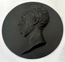 Johann Wolfgang von Goethe (1740 - 1832), Cast Iron Roundel. After Leonhard Posch.