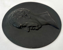 Johann Wolfgang von Goethe (1740 - 1832), Cast Iron Roundel. After Leonhard Posch.