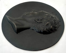 Johann Wolfgang von Goethe (1740 - 1832), Cast Iron Roundel. After Leonhard Posch.
