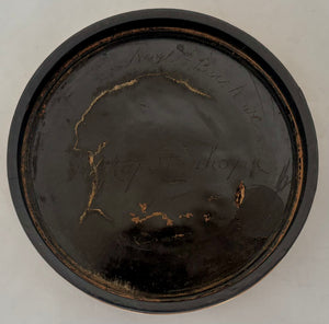 Sir Francis Chantrey RA & Sir Edwin Landseer RA Gold Mounted Portrait Snuff Box. After William Bain.