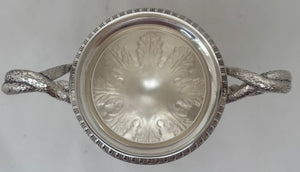George V Silver Cup & Cover. London 1926 Wakely & Wheeler. 18.6 troy ounces.