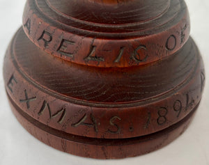 Admiral Sir Charles George Fane Oak Chalice, 'A Relic of HMS Victory'.