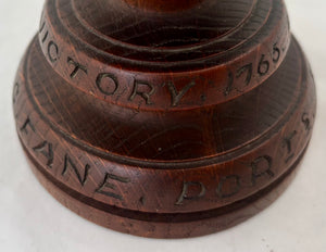 Admiral Sir Charles George Fane Oak Chalice, 'A Relic of HMS Victory'.