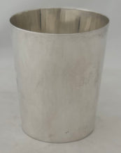 19th Century Silver Plated Beaker. Thomas, New Bond Street, London.