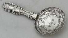 George III Silver Caddy Spoon. Birmingham 1818, John Bettridge.