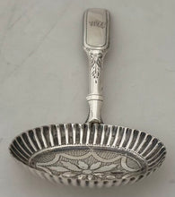 George III Silver Caddy Spoon. Birmingham 1816.