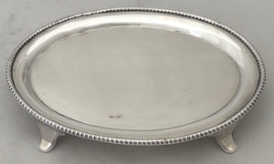 George III Old Sheffield Plate Teapot Stand, circa 1800.