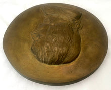 General Bonaparte Bronze Portrait Profile Plaque, After Louis Simon Boizot.