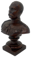 Field Marshal Kitchener, 1st Earl Kitchener, Bronzed Spelter Bust, circa 1915.