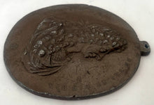 James II (1633 - 1701) Uniface Portrait Profile Bust Medallion.