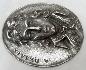 General Louis Desaix Portrait Plaque, After Morel - Ladeuil.