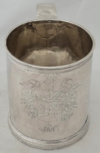 William III Silver Britannia Standard Armorial Quart Tankard. London 1698 Thomas Parr I. 15 troy ounces.