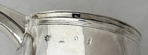 William III Silver Britannia Standard Armorial Quart Tankard. London 1698 Thomas Parr I. 15 troy ounces.