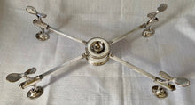 Mid 19th Century Silver Plated Dish Cross & Warmer.