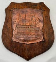 The Death of Vice-Admiral Horatio Viscount Nelson Centenary Plaque, Made with Copper from HMS Victory.