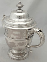 George II Silver Cup & Cover, Arms of Fownes & Ilbert. London 1732, Francis Pages. 40.8 troy ounces.