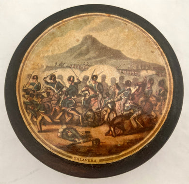 The Peninsular War, Battle of Talavera, Table Snuff Box.