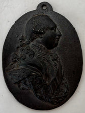 George III & Queen Charlotte Portrait Profile Plaques.