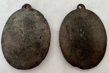 George III & Queen Charlotte Portrait Profile Plaques.