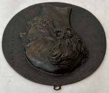 Louis de Potter, Belgian Revolutionary, Bronze Portrait Profile Roundel, After David D'Angers.
