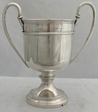 17th Cavalry British Indian Army Silver Trophy Cup. Hamilton & Co. 8.3 troy ounces.