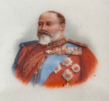 Edward VII Ceramic Portrait Plaque.
