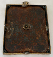 George III Early 19th Century Gilt Metal Portrait Profile Bust.