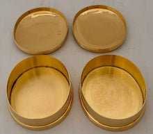Pair of George I Style Silver Gilt, Britannia Standard, Oval Tobacco Boxes. London 1968 Collingwood & Co. 10.6 troy ounces.