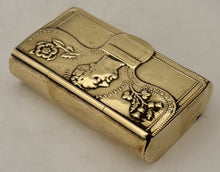 'William IV KGB Ascended The British Throne June 26th 1830', Brass Snuff Box.
