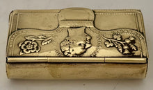 'William IV KGB Ascended The British Throne June 26th 1830', Brass Snuff Box.