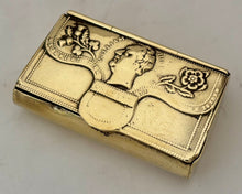 'William IV KGB Ascended The British Throne June 26th 1830', Brass Snuff Box.