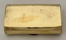 'William IV KGB Ascended The British Throne June 26th 1830', Brass Snuff Box.