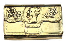 'William IV KGB Ascended The British Throne June 26th 1830', Brass Snuff Box.