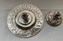 Victorian Silver Plated Neoclassical Pedestal Tazza. Elkington & Co. circa 1870 - 1880.