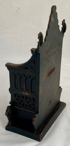 St Edward's Chair 1953 Queen Elizabeth II Coronation Money Box.
