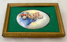 Louis XVI Ceramic Portrait Plaque.