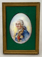 Louis XVI Ceramic Portrait Plaque.