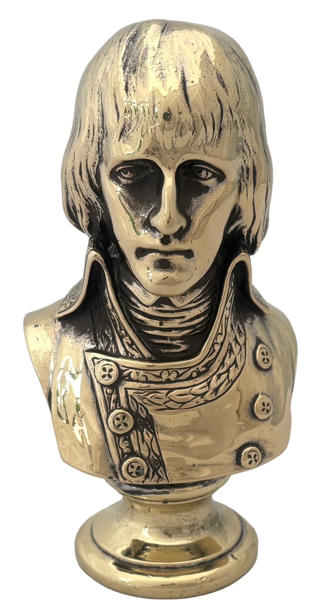 Napoleon Bonaparte Brass Bust, After Louis-Simon Boizot.